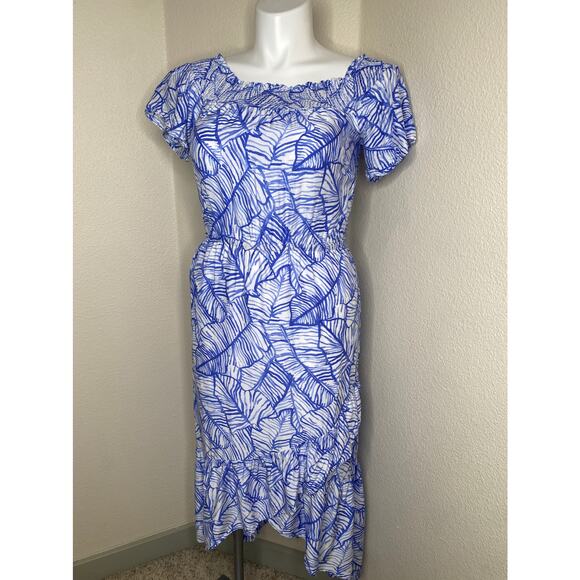 Off the shoulder high-low  maxi dress size 2 - Picture 4 of 12